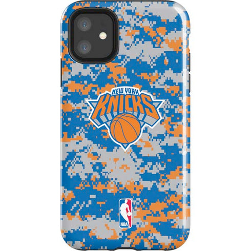NBA New York Knicks Digi Camo iPhone 11 Impact Case