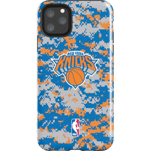 NBA New York Knicks Digi Camo iPhone 11 Pro Max Impact Case