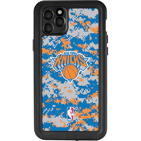 NBA New York Knicks Digi Camo iPhone 11 Pro Max Waterproof Case