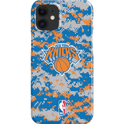 NBA New York Knicks Digi Camo iPhone 12 Mini Lite Case