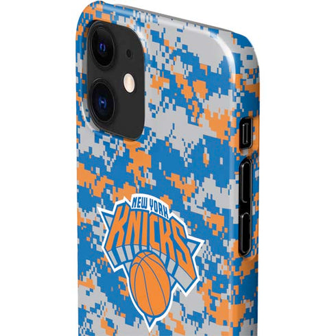 NBA New York Knicks Digi Camo iPhone 12 Mini Lite Case
