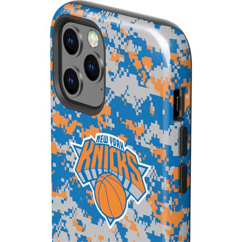 NBA New York Knicks Digi Camo iPhone 12 Pro Max Impact Case