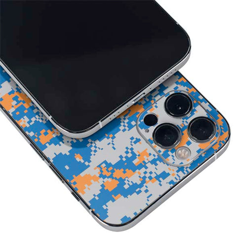 NBA New York Knicks Digi Camo iPhone 12 Pro Max Skin