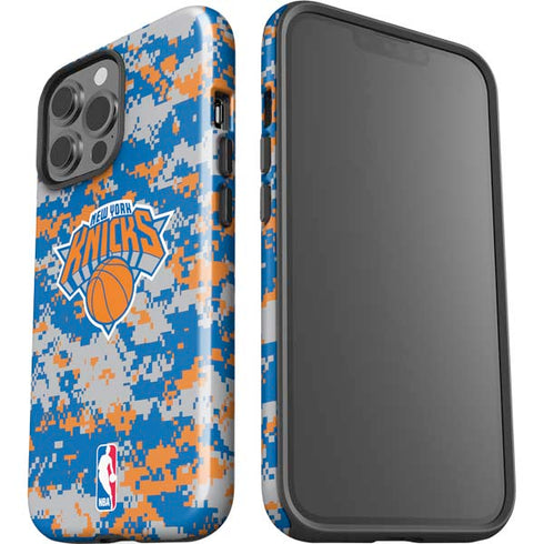 NBA New York Knicks Digi Camo iPhone 13 Pro Max Impact Case