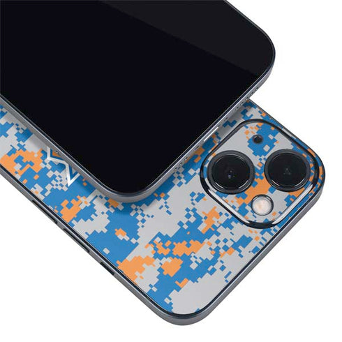 NBA New York Knicks Digi Camo iPhone 14 Plus Skin