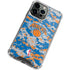 NBA New York Knicks Digi Camo iPhone 15 Pro Clear Case
