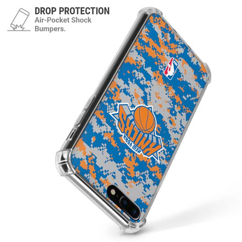 NBA New York Knicks Digi Camo iPhone 7/8 Plus Clear Case