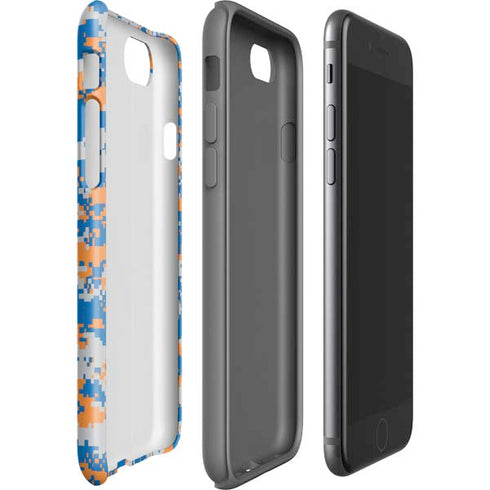 NBA New York Knicks Digi Camo iPhone SE (2nd & 3rd Gen) Pro Case