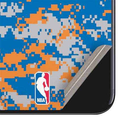 NBA New York Knicks Digi Camo iPhone SE (2nd & 3rd Gen) Skin