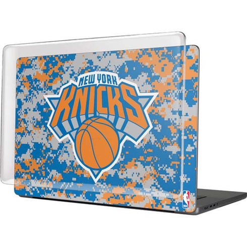NBA New York Knicks Digi Camo MacBook Pro 16in (2021-25) Case plus Skin