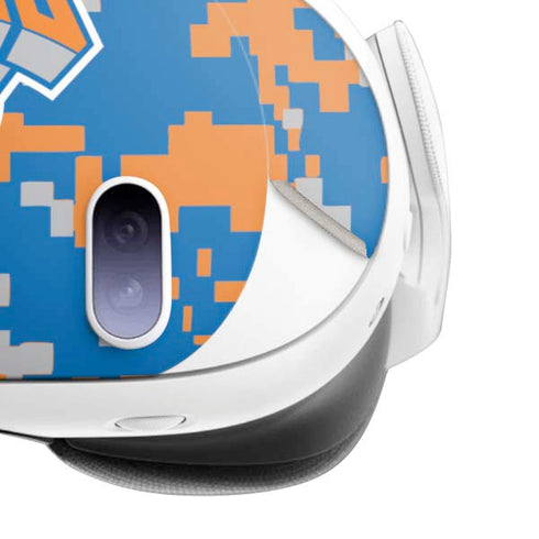 NBA New York Knicks Digi Camo Meta Quest 3 Skin