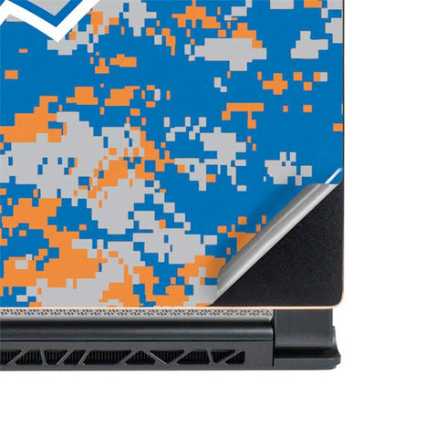 NBA New York Knicks Digi Camo MSI GS65 Stealth Laptop Skin