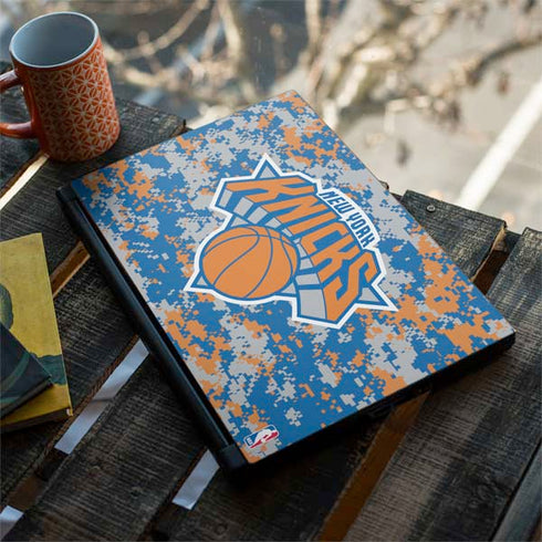 NBA New York Knicks Digi Camo MSI GS65 Stealth Laptop Skin
