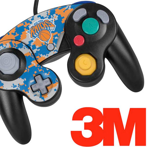 NBA New York Knicks Digi Camo Nintendo GameCube Controller Skin