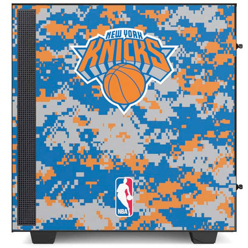 NBA New York Knicks Digi Camo NZXT H510 Compact ATX Mid-Tower Case Skin
