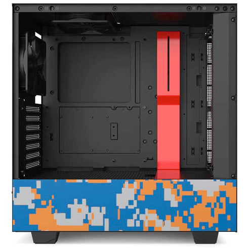 NBA New York Knicks Digi Camo NZXT H510 Compact ATX Mid-Tower Case Skin
