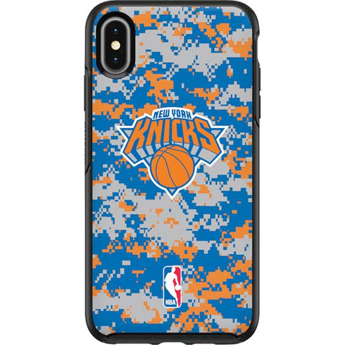 NBA New York Knicks Digi Camo Otterbox Symmetry iPhone Skin