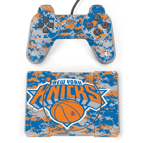 NBA New York Knicks Digi Camo PlayStation Classic Bundle Skin