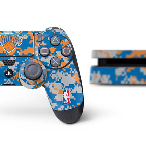 NBA New York Knicks Digi Camo PS4 Slim Bundle Skin