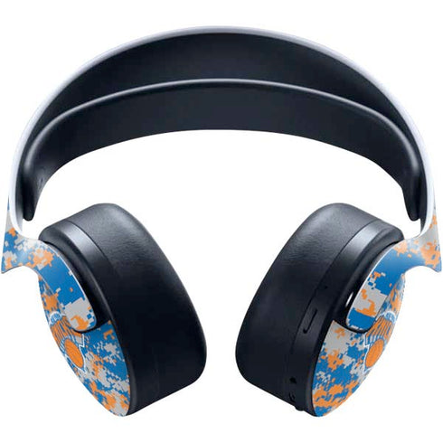NBA New York Knicks Digi Camo PULSE 3D Wireless Headset for PS5 Skin