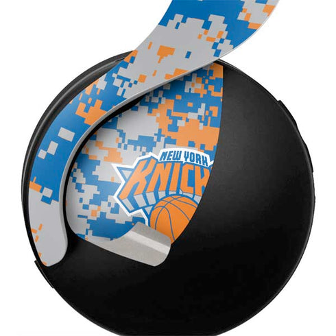NBA New York Knicks Digi Camo PULSE 3D Wireless Headset for PS5 Skin