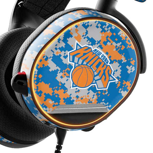 NBA New York Knicks Digi Camo SteelSeries Arctis 5 Skin