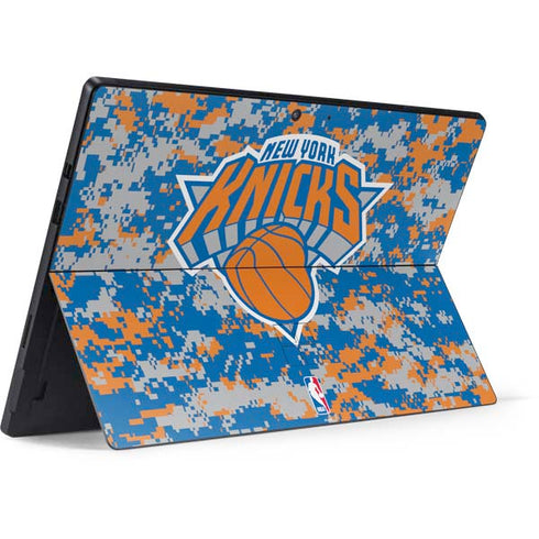 NBA New York Knicks Digi Camo Surface Pro 7 Skin