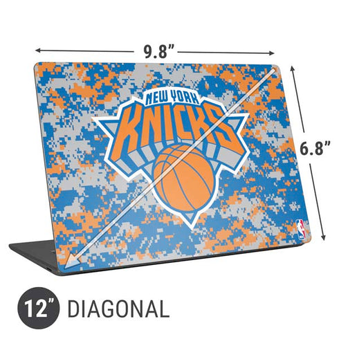 NBA New York Knicks Digi Camo Universal Laptop 12in (9.8 x 6.8in) Skin