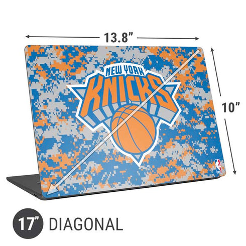 NBA New York Knicks Digi Camo Universal Laptop 17in (13.8 x 10in) Skin