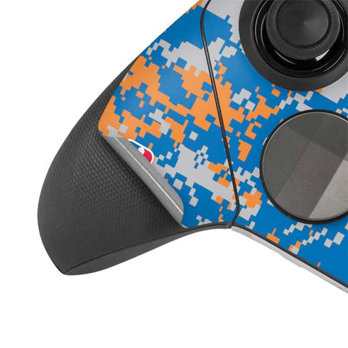 NBA New York Knicks Digi Camo Xbox Elite Wireless Controller Series 2 Skin