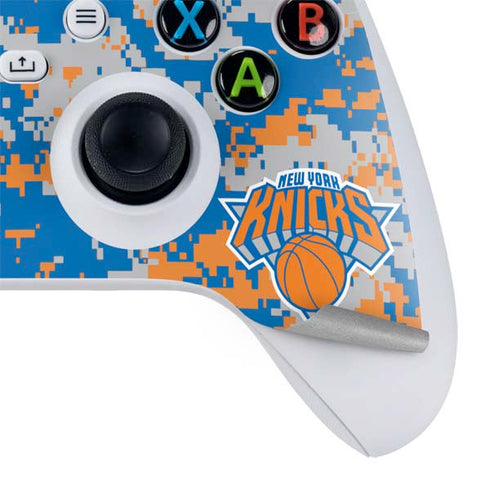 NBA New York Knicks Digi Camo Xbox Series S Bundle Skin