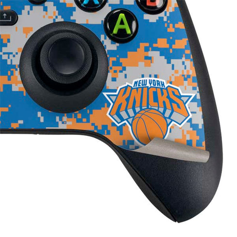 NBA New York Knicks Digi Camo Xbox Series X Bundle Skin