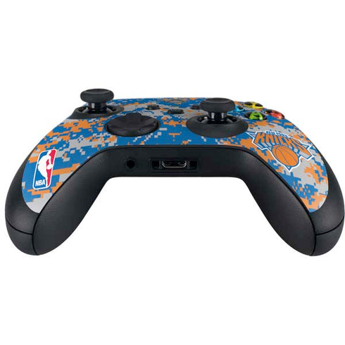 NBA New York Knicks Digi Camo Xbox Series X Controller Skin