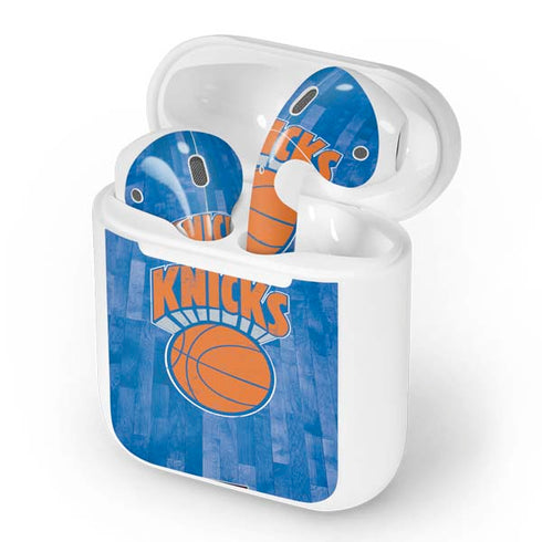 NBA New York Knicks Hardwood Classics Apple AirPods Skin