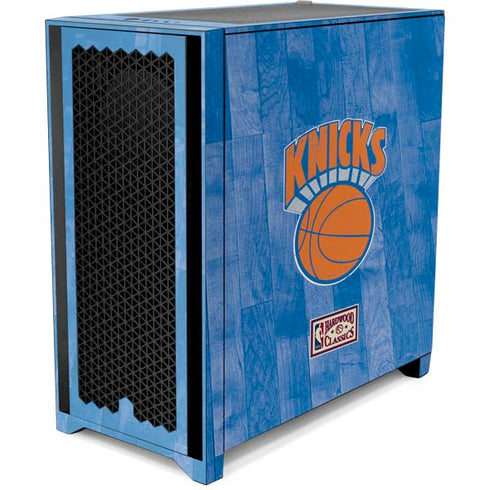 NBA New York Knicks Hardwood Classics Corsair 4000D Tempered Glass Mid-Tower ATX Case Skin