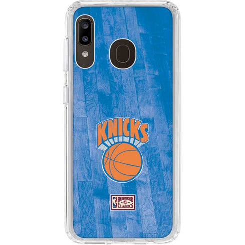 NBA New York Knicks Hardwood Classics Galaxy A20 Clear Case