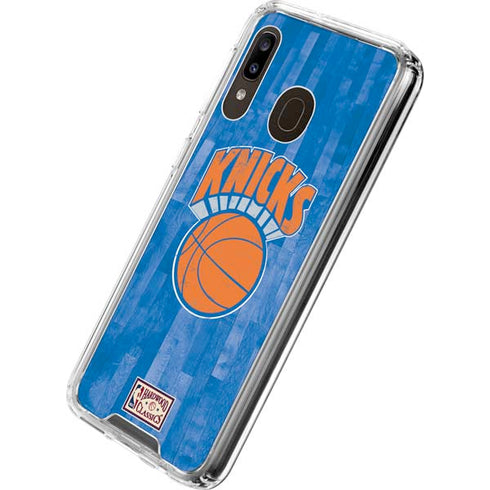 NBA New York Knicks Hardwood Classics Galaxy A30 Clear Case