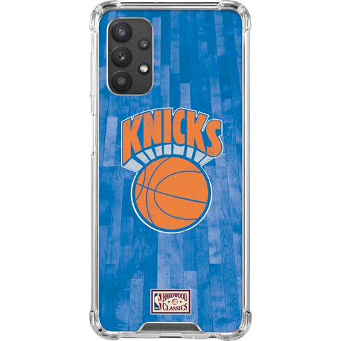 NBA New York Knicks Hardwood Classics Galaxy A32 5G Clear Case