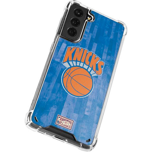 NBA New York Knicks Hardwood Classics Galaxy S21 5G Clear Case