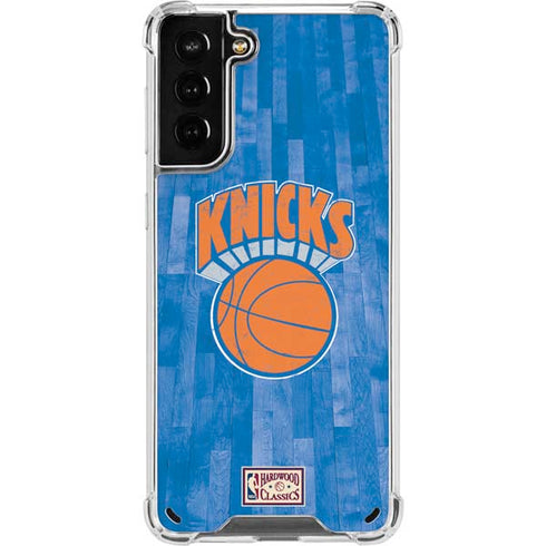 NBA New York Knicks Hardwood Classics Galaxy S21 Plus 5G Clear Case