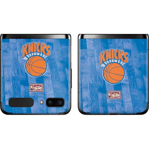 NBA New York Knicks Hardwood Classics Galaxy Z Flip Skin