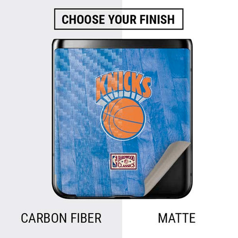 NBA New York Knicks Hardwood Classics Galaxy Z Flip Skin