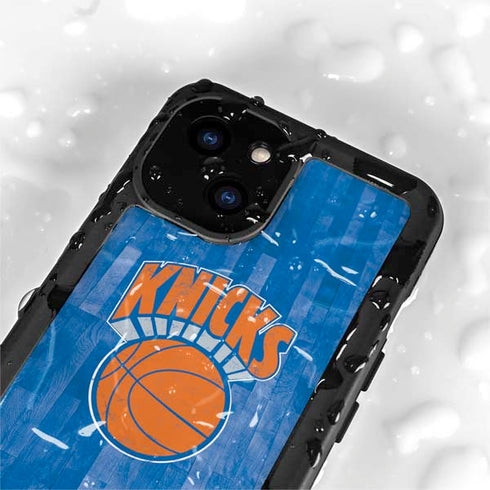 NBA New York Knicks Hardwood Classics iPhone 13 Mini Waterproof Case