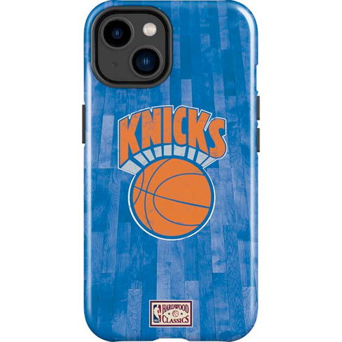 NBA New York Knicks Hardwood Classics iPhone 15 Plus Impact Case