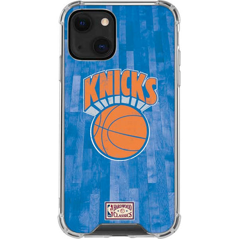 NBA New York Knicks Hardwood Classics iPhone 15 Plus Clear Case