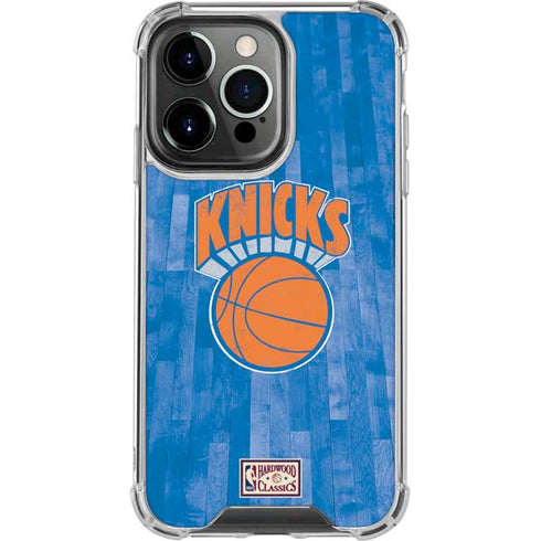 NBA New York Knicks Hardwood Classics iPhone 15 Pro Clear Case
