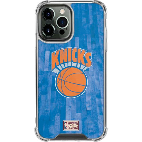NBA New York Knicks Hardwood Classics iPhone 14 Pro Max Clear Case