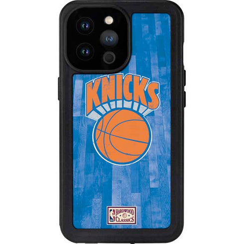 NBA New York Knicks Hardwood Classics iPhone 14 Pro Max Waterproof Case