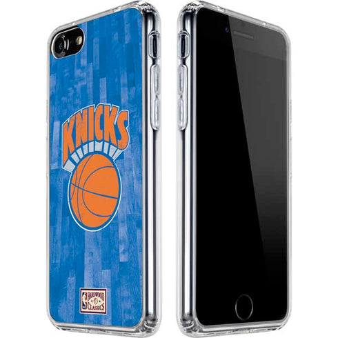 NBA New York Knicks Hardwood Classics iPhone SE (2nd & 3rd Gen) Clear Case