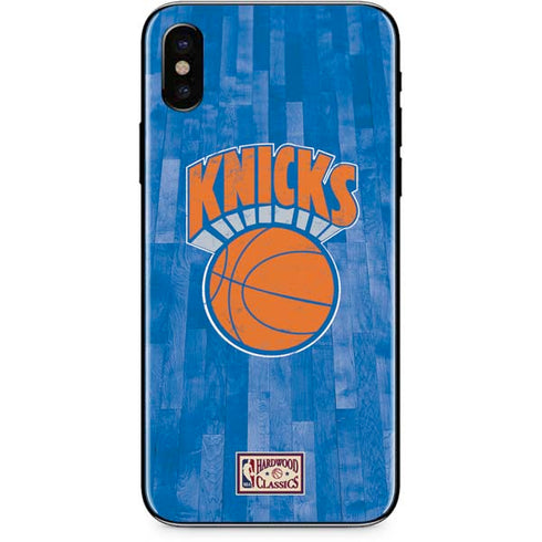 NBA New York Knicks Hardwood Classics iPhone X Skin